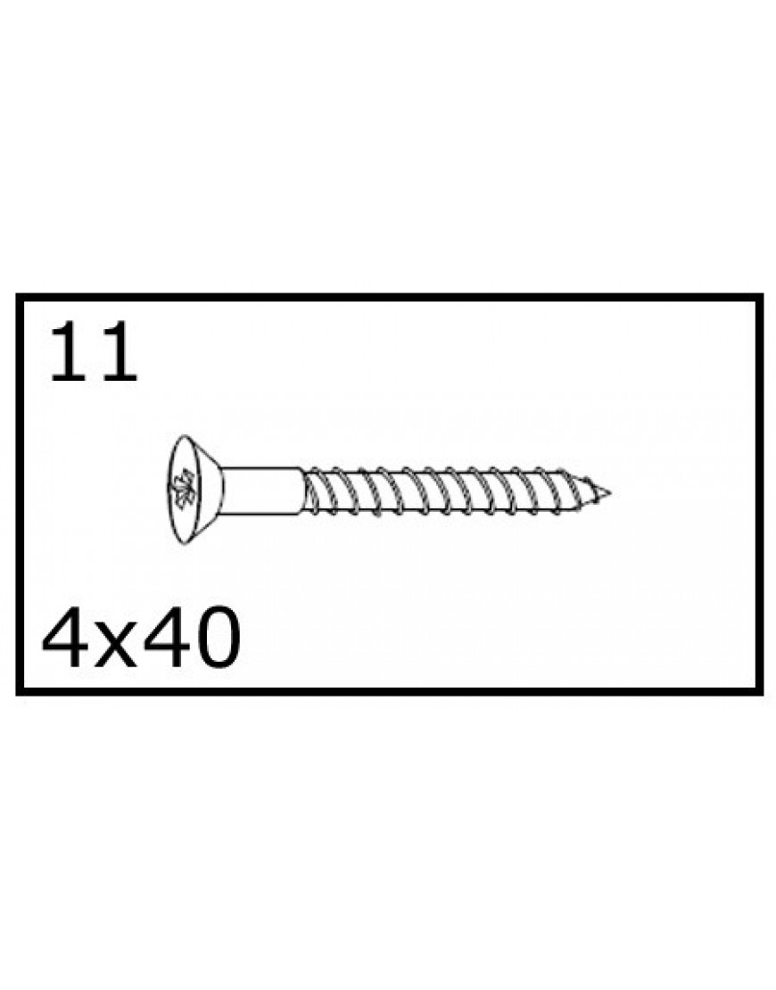 SCHROEF 4x40mm