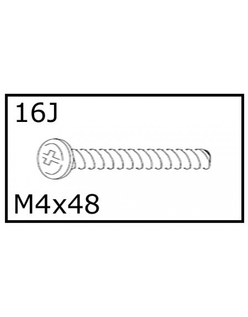 SCHROEF M4x48mm