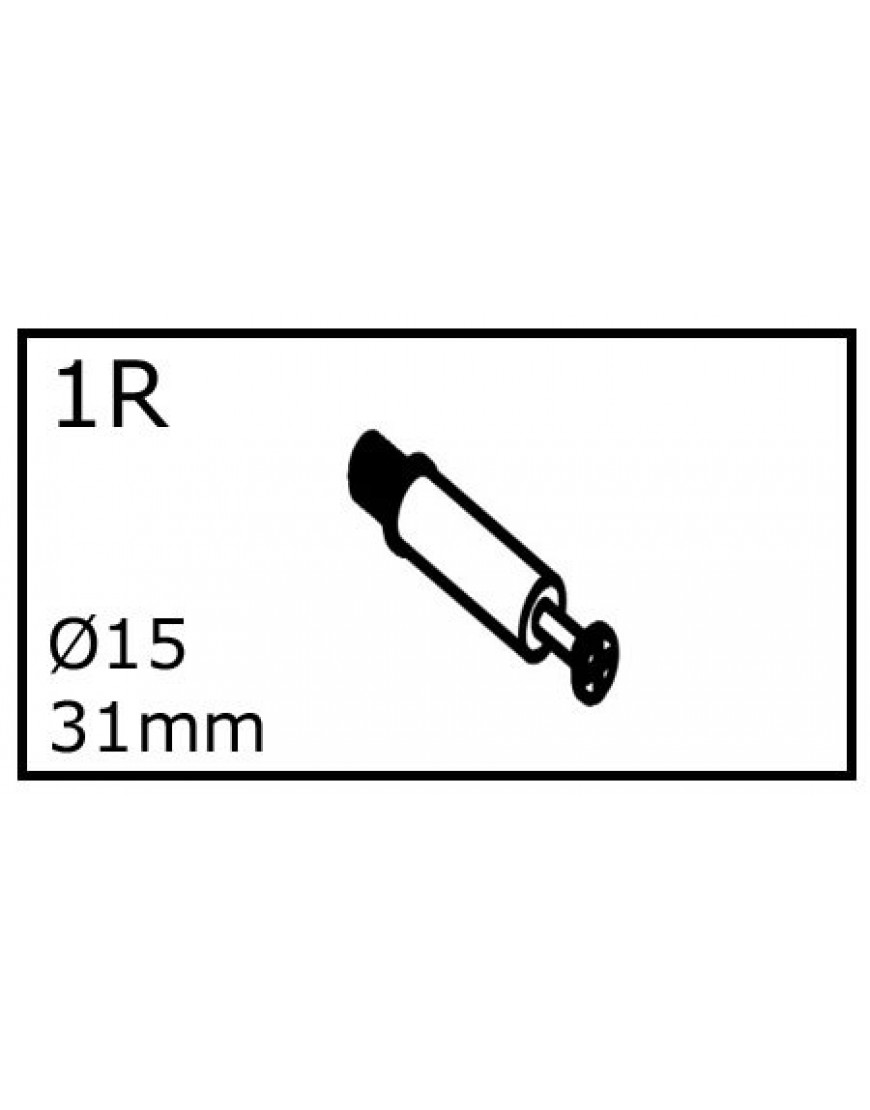 MINIFIX VERBINDINGSBOUT 31mm