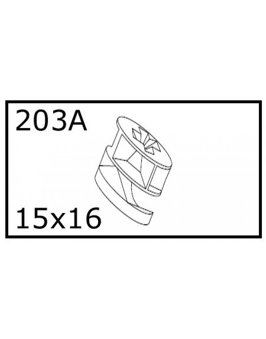 MINIFIX MOER 15x16mm