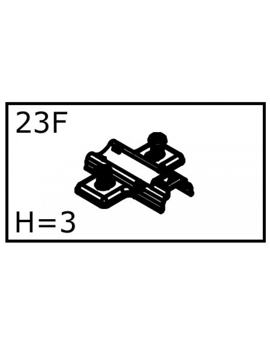 SCHARNIERPLAATJE H=3