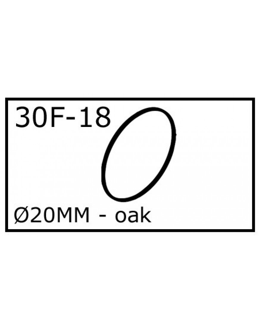 AFWERKSTICKER 20mm EIKEN