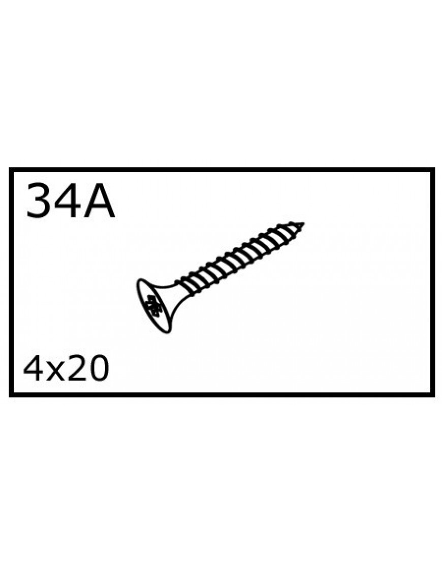 SCHROEF 4x20mm