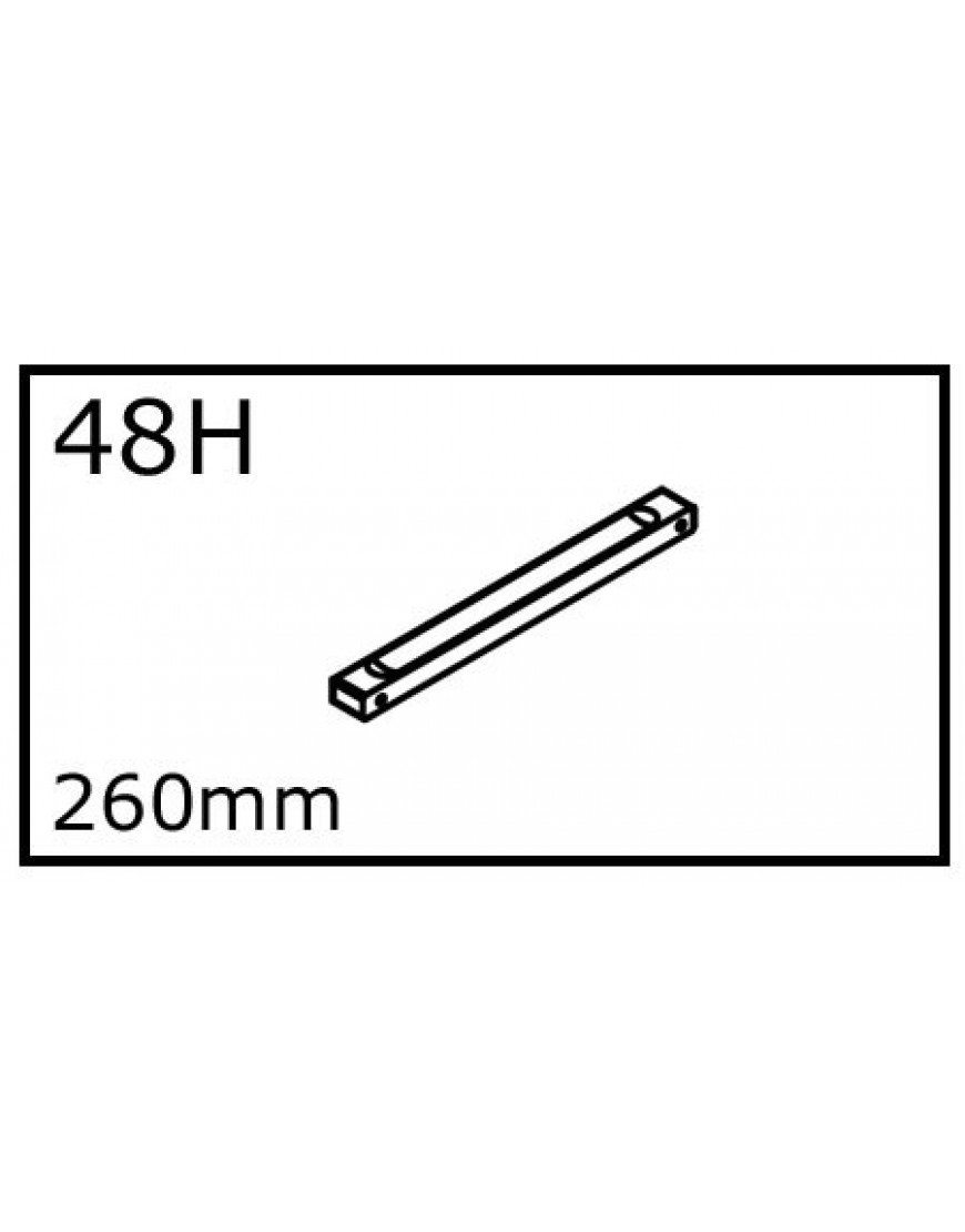 HANDVAT 260MM HOUTKLEUR
