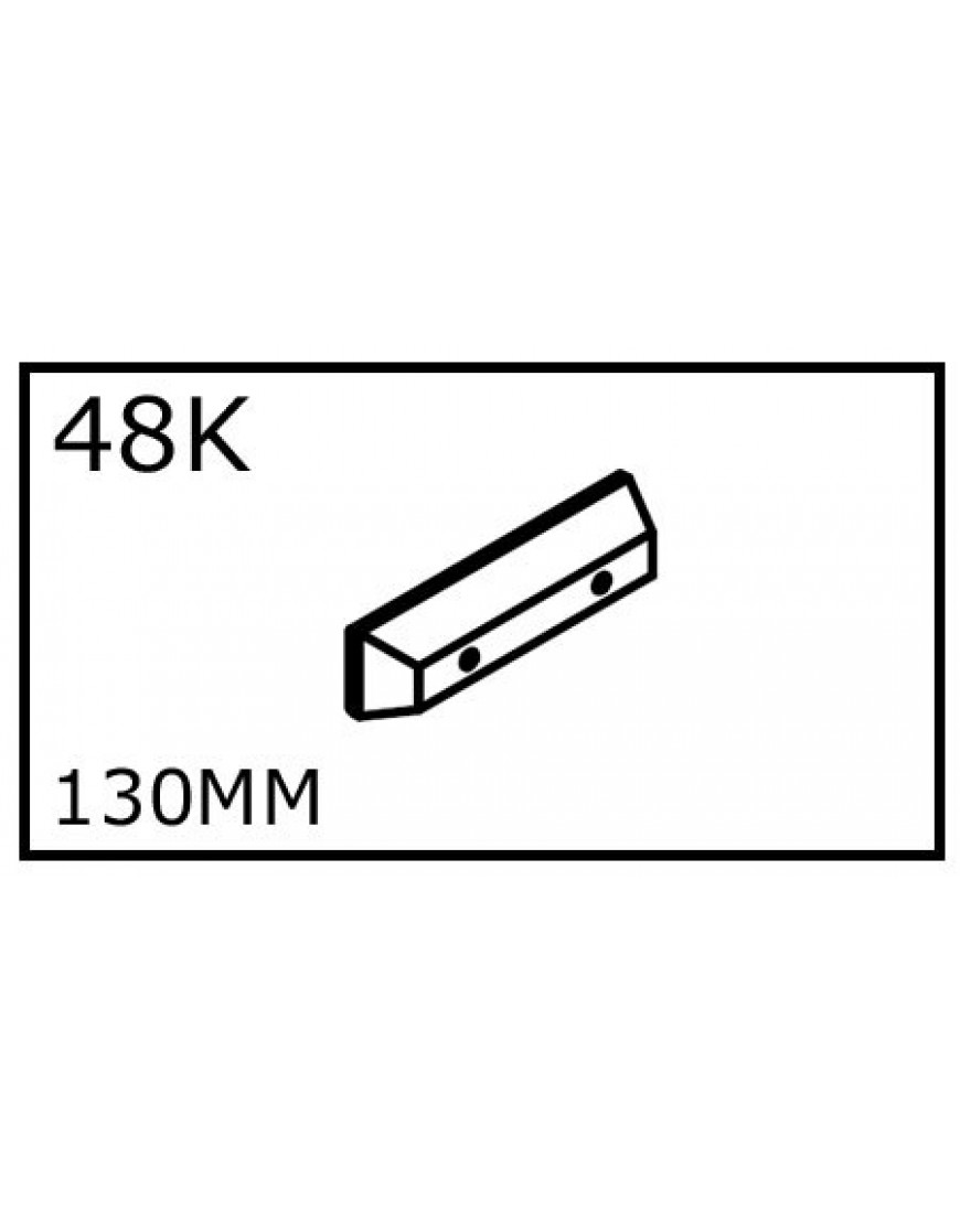HANDVAT 130MM HOUTKLEUR