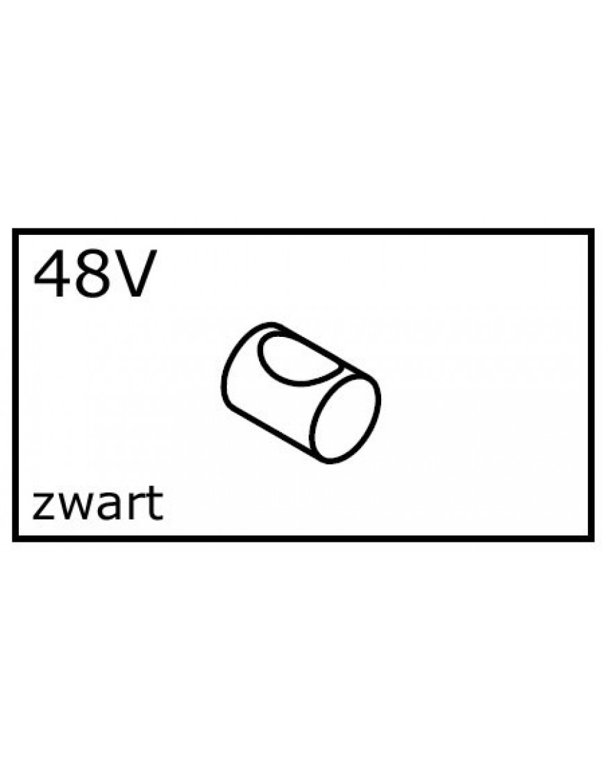 KNOPJE ZWART