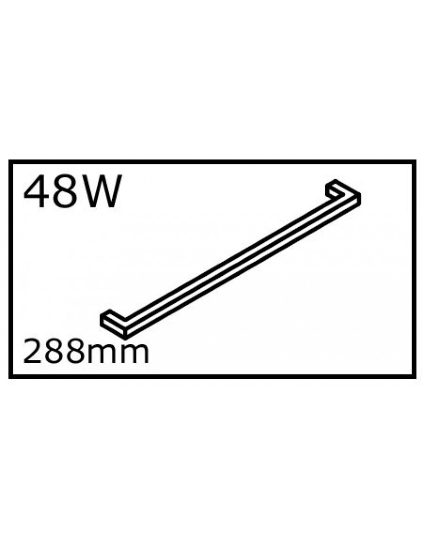 HANDVAT ZWART 288mm