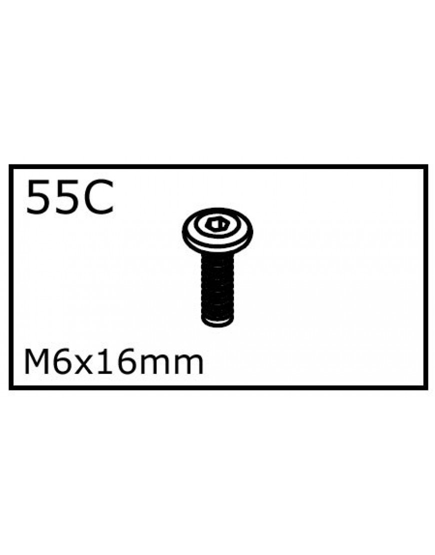 SCHROEF M6x16mm