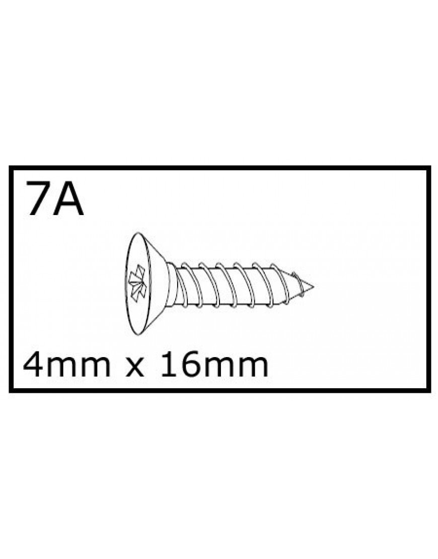 SCHROEF 4mm x 16mm