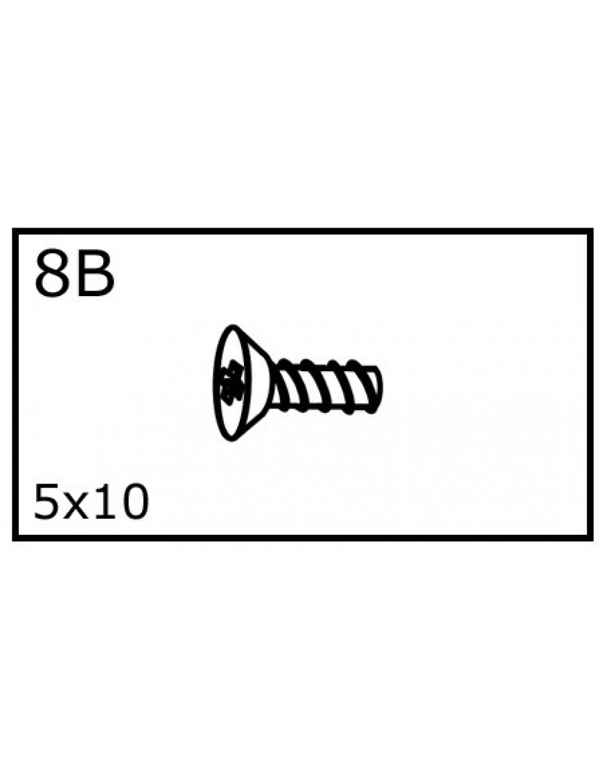 SCHROEF 5x10mm