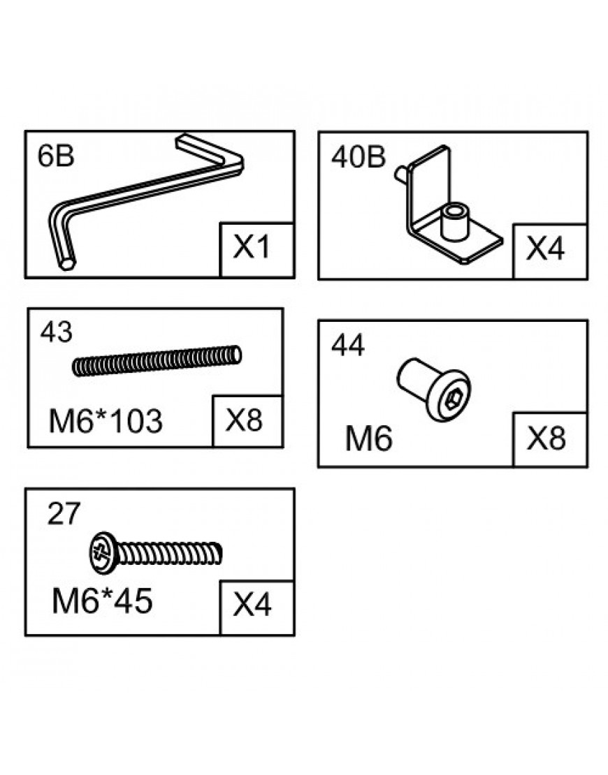 MONTAGEBESLAG BOX STAN ZILVER